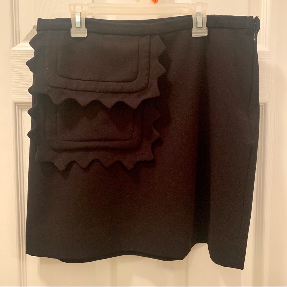 Black Victoria Beckham Skirt